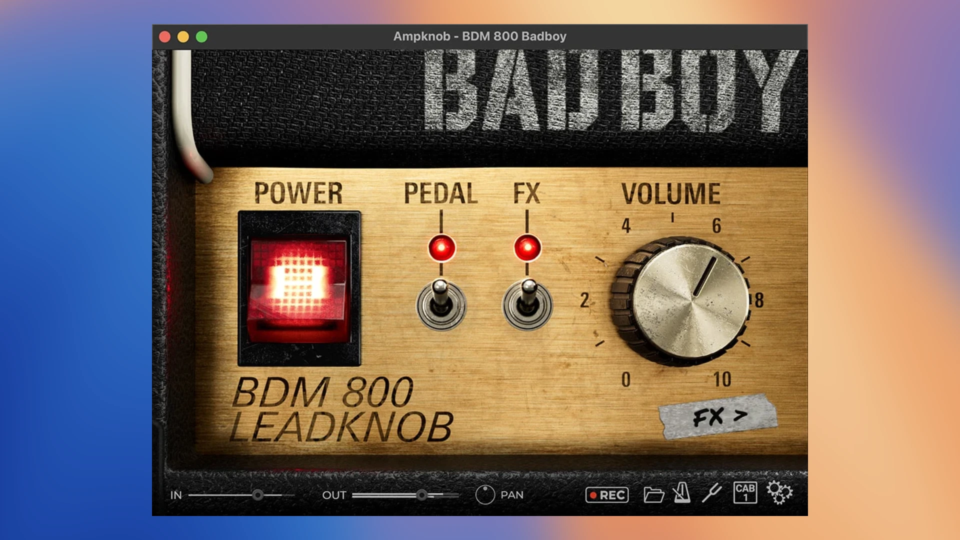 Bogren Digital Ampknob BDM 800 Badboy screenshot 1
